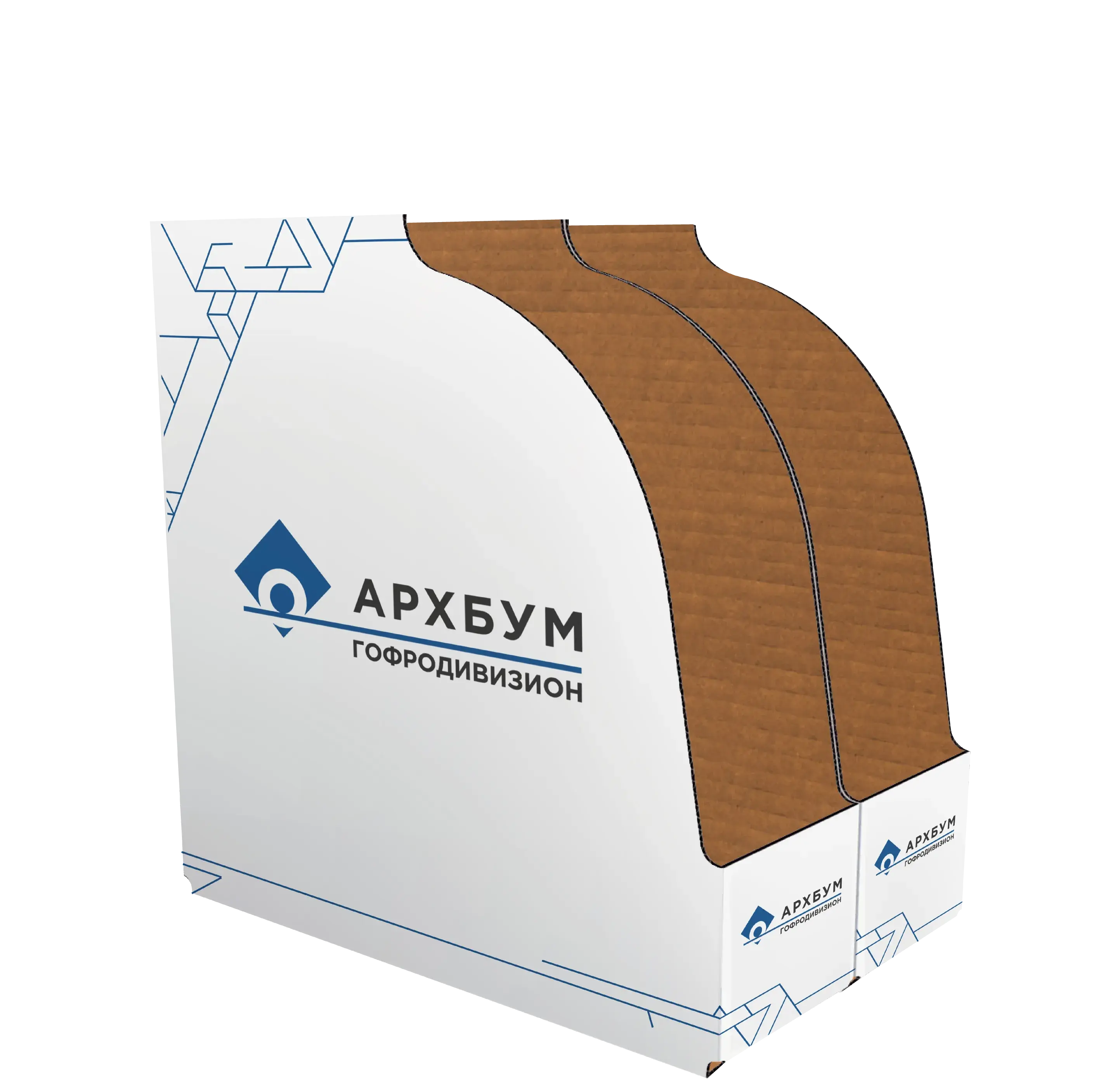 SRP-короб для продукции на подложках